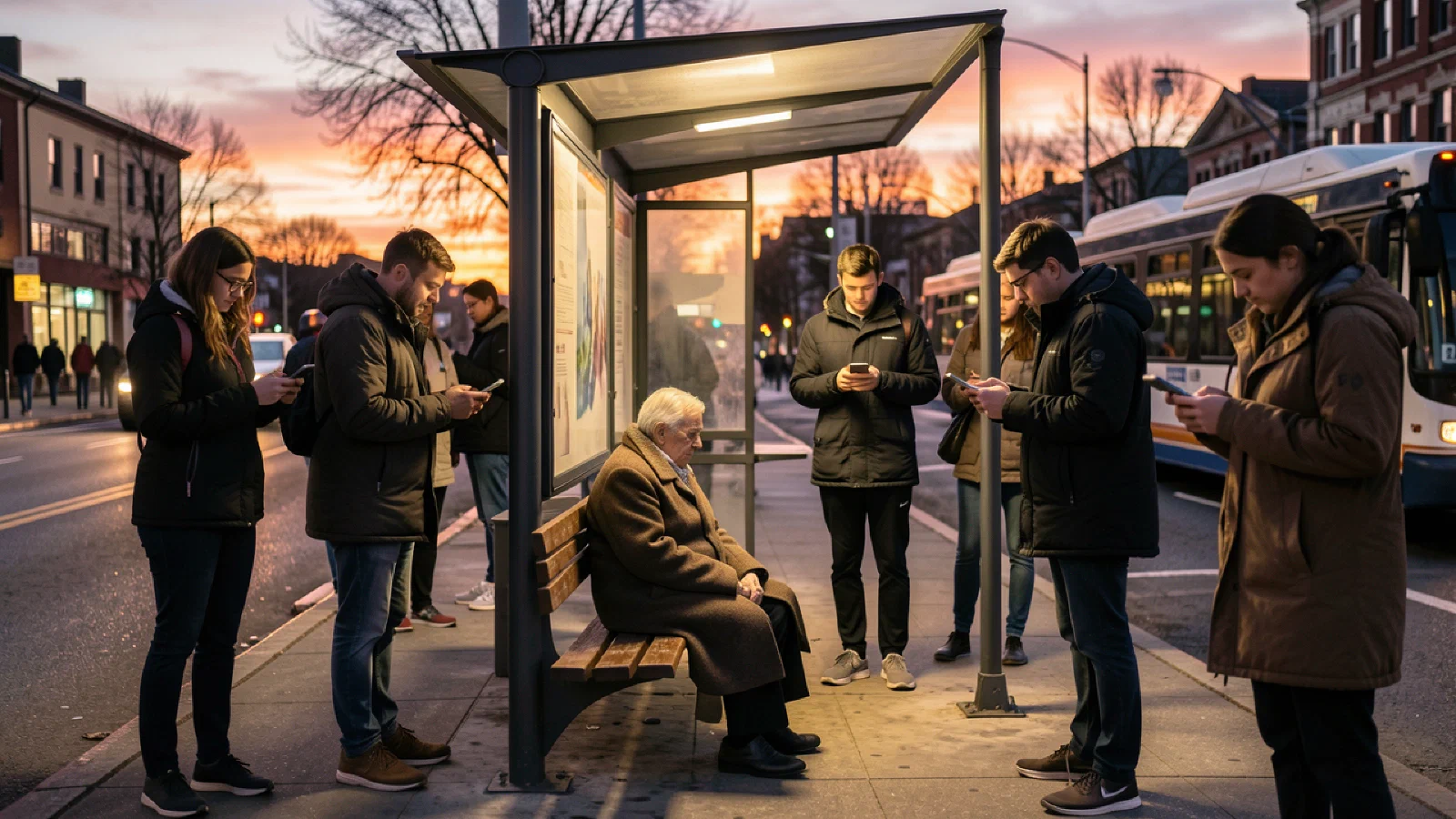 Urban Aging: Invisible in the Crowd